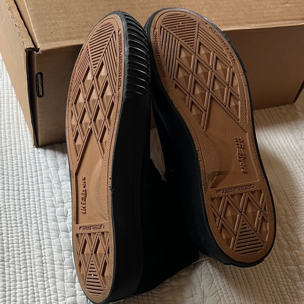 P.F. Flyers unisex Black Canvas Sneakers women’s size 9.5 men’s suze 8. - Picture 4 of 13